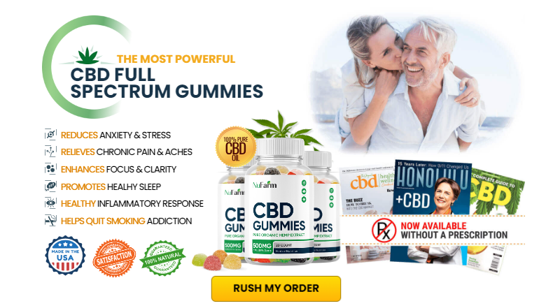 Nufarm CBD Gummies Reviews Do They Really Work for Pain!