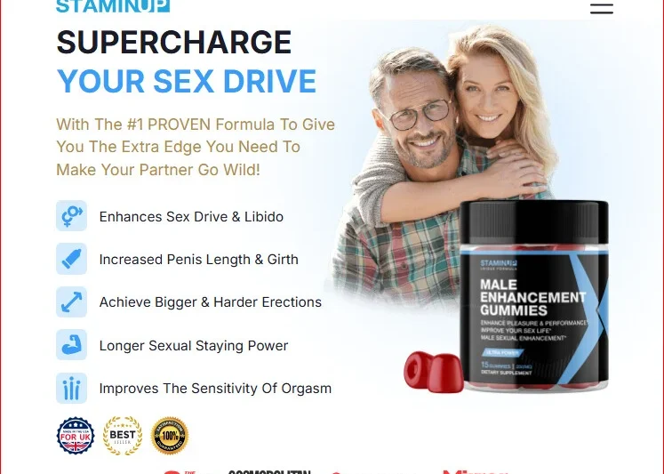 StaminUp Gummies Canada Reviews Complaints Boost Your Energy, Stamina, and Wellness Naturally