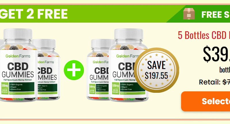 Golden Farms CBD Gummies Reviews ( Honest 2025 CBD Gummies ) Update!